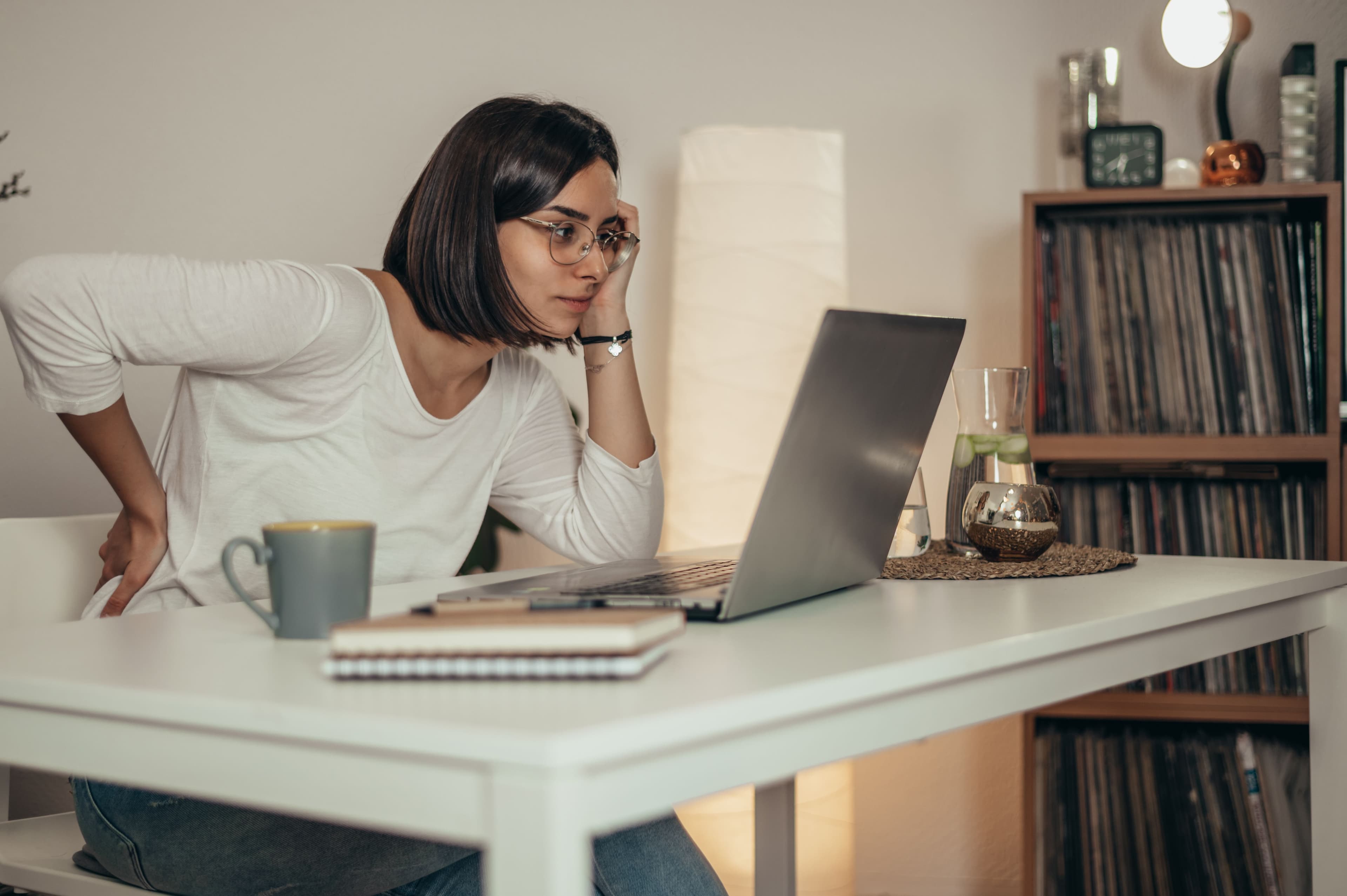 How to improve back posture while working remotely. Tips and tricks.